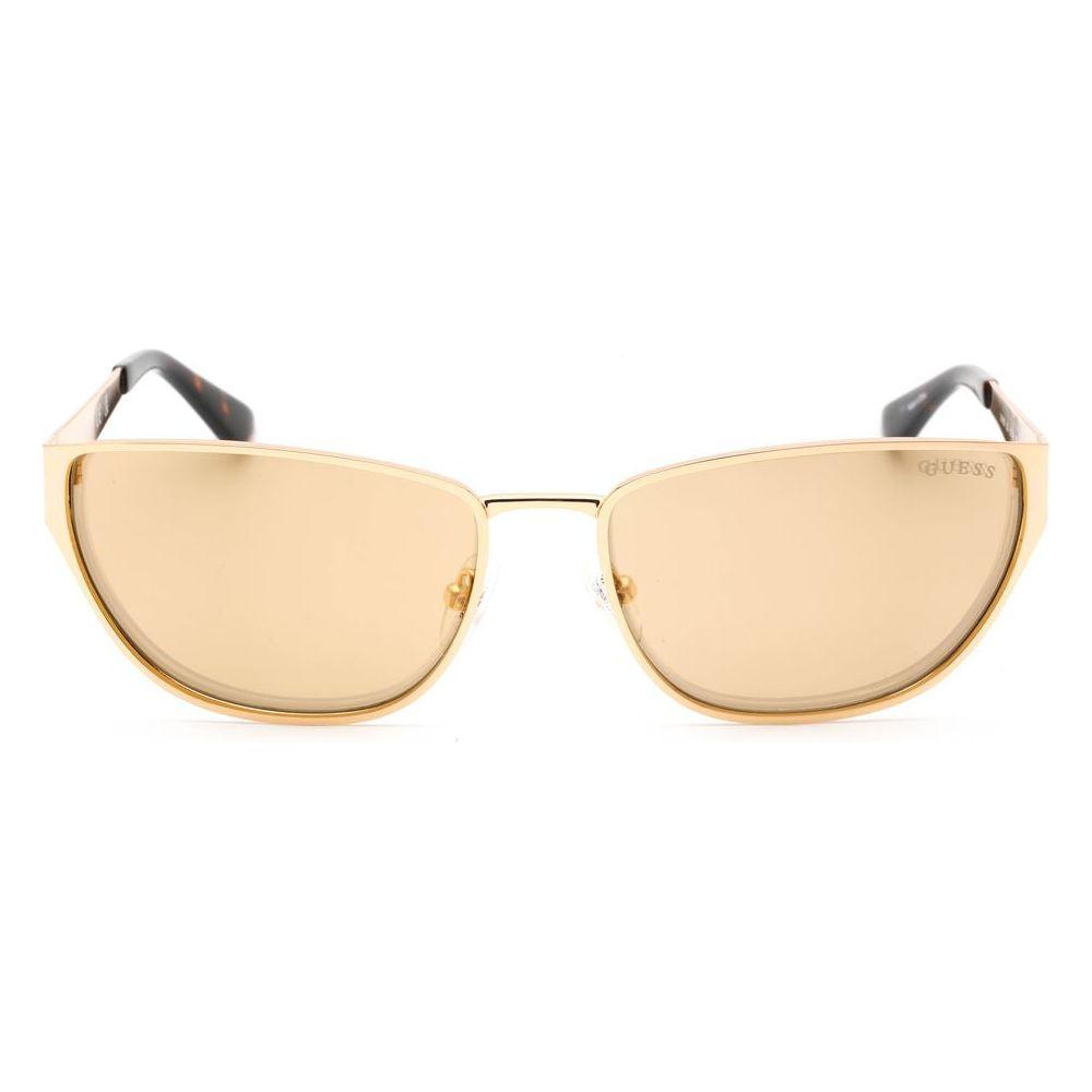 Guess Gold Metal Sunglasses Guess