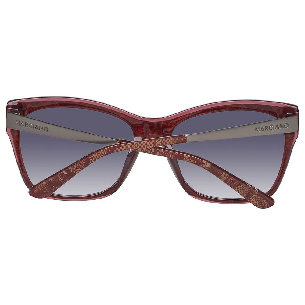 Marciano by Guess Brown Metal And Acetate Sunglasses Marciano by Guess