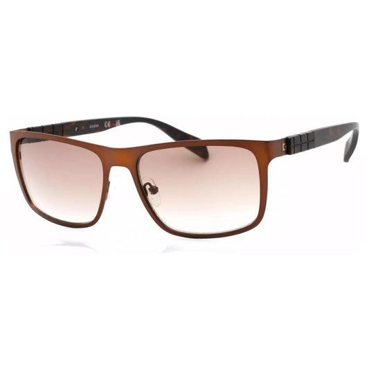 Guess Brown Metal Sunglasses Guess