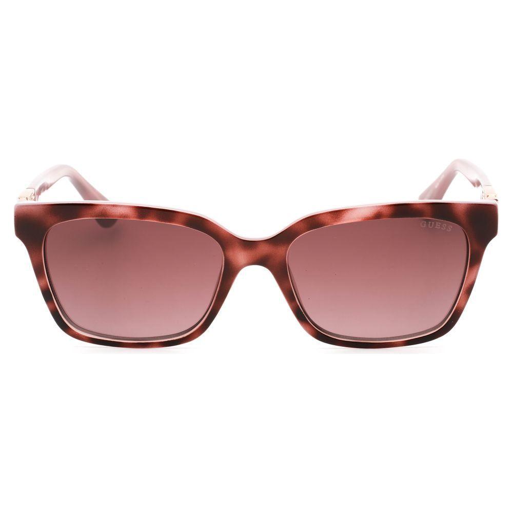 Guess Red Resin Sunglasses Guess