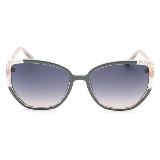 Guess Gray Metal Sunglasses Guess