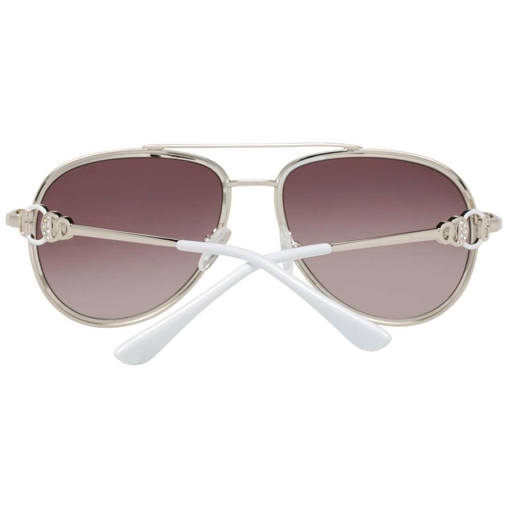 Guess Gold Metal Sunglasses Guess