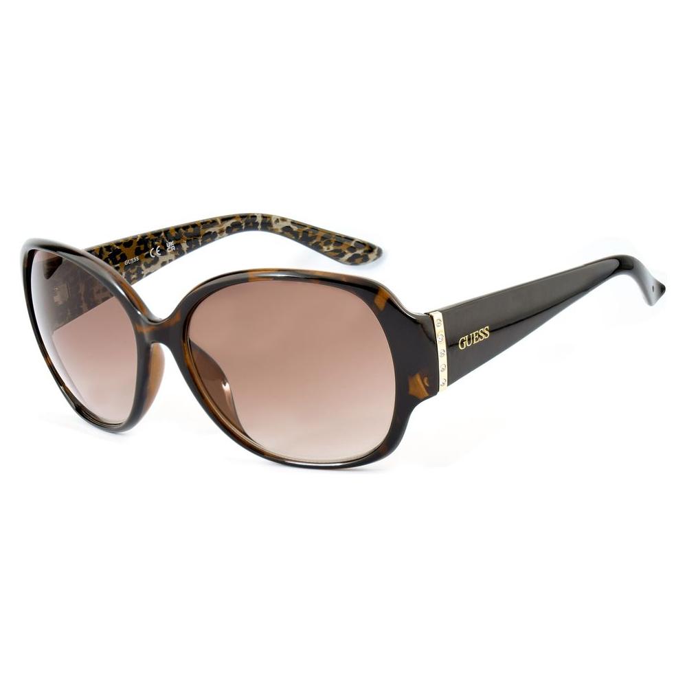 Guess Brown Resin Sunglasses Guess