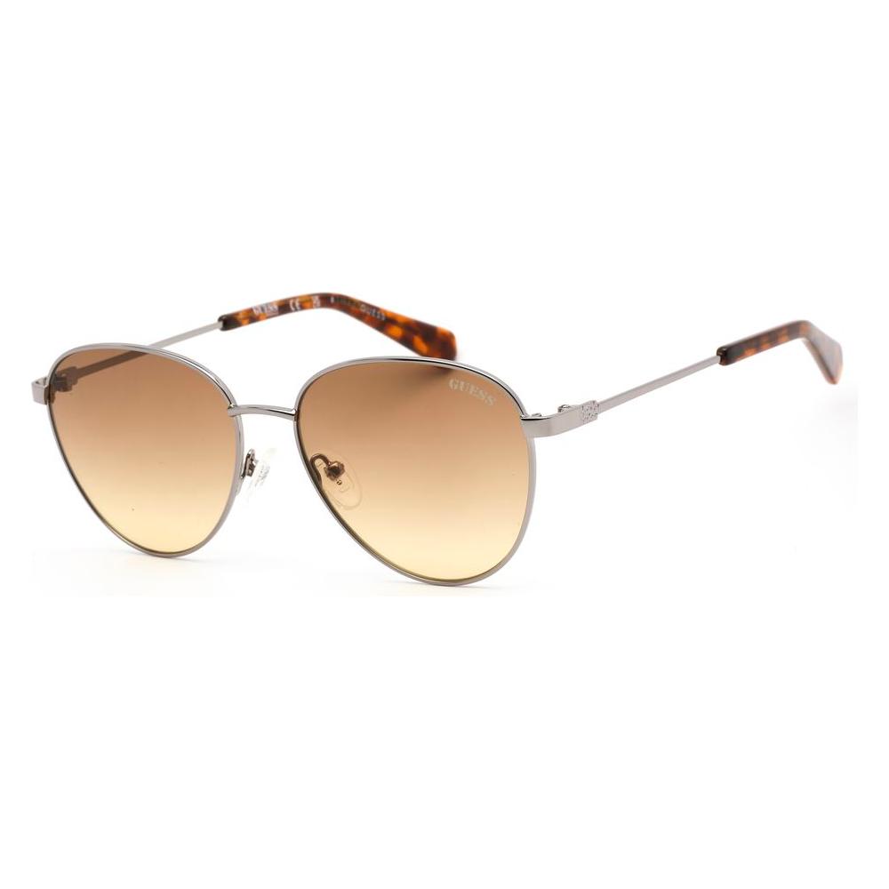 Guess Gray Metal Sunglasses Guess