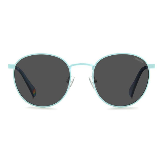 Polaroid Blue Stainless Steel Sunglasses Polaroid