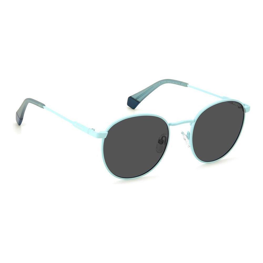 Polaroid Blue Stainless Steel Sunglasses Polaroid