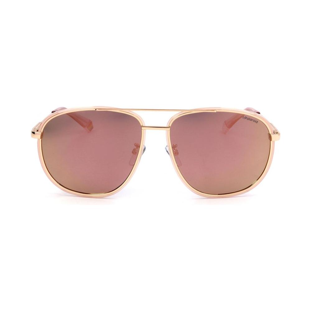 Polaroid Rose Gold Metal Sunglasses Polaroid