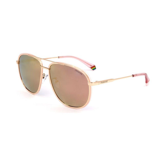 Polaroid Rose Gold Metal Sunglasses Polaroid