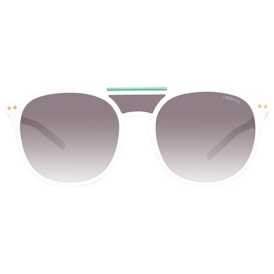 Polaroid White Acetate Sunglasses Polaroid