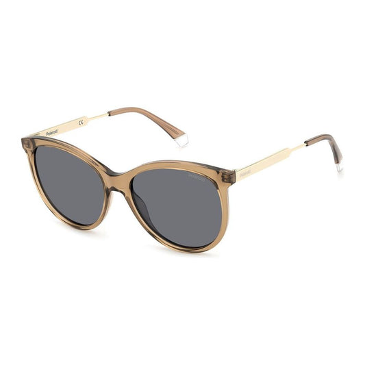 Polaroid Beige Resin Sunglasses Polaroid