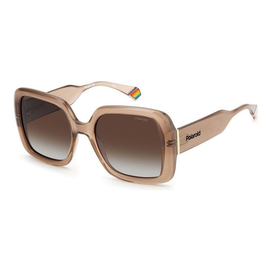 Polaroid Beige Resin Sunglasses Polaroid