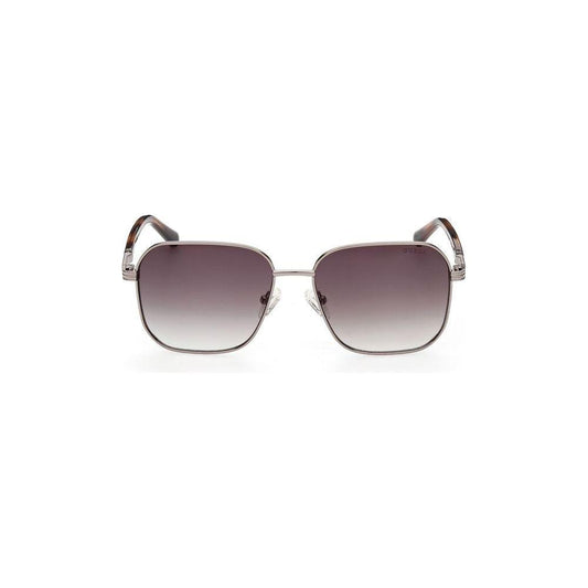 Guess Gray Metal Sunglasses Guess