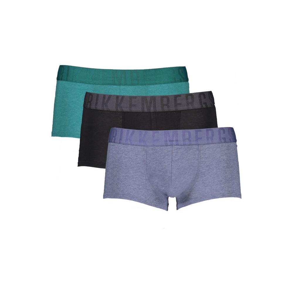 Bikkembergs Green Cotton Underwear Bikkembergs