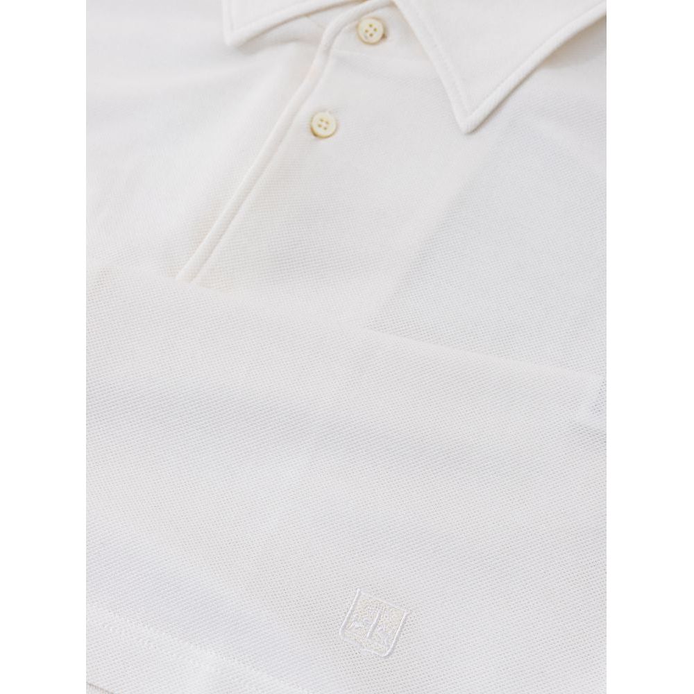 Corneliani White Cotton Shirt Corneliani