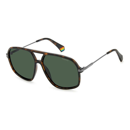 Polaroid Brown Plastic Sunglasses