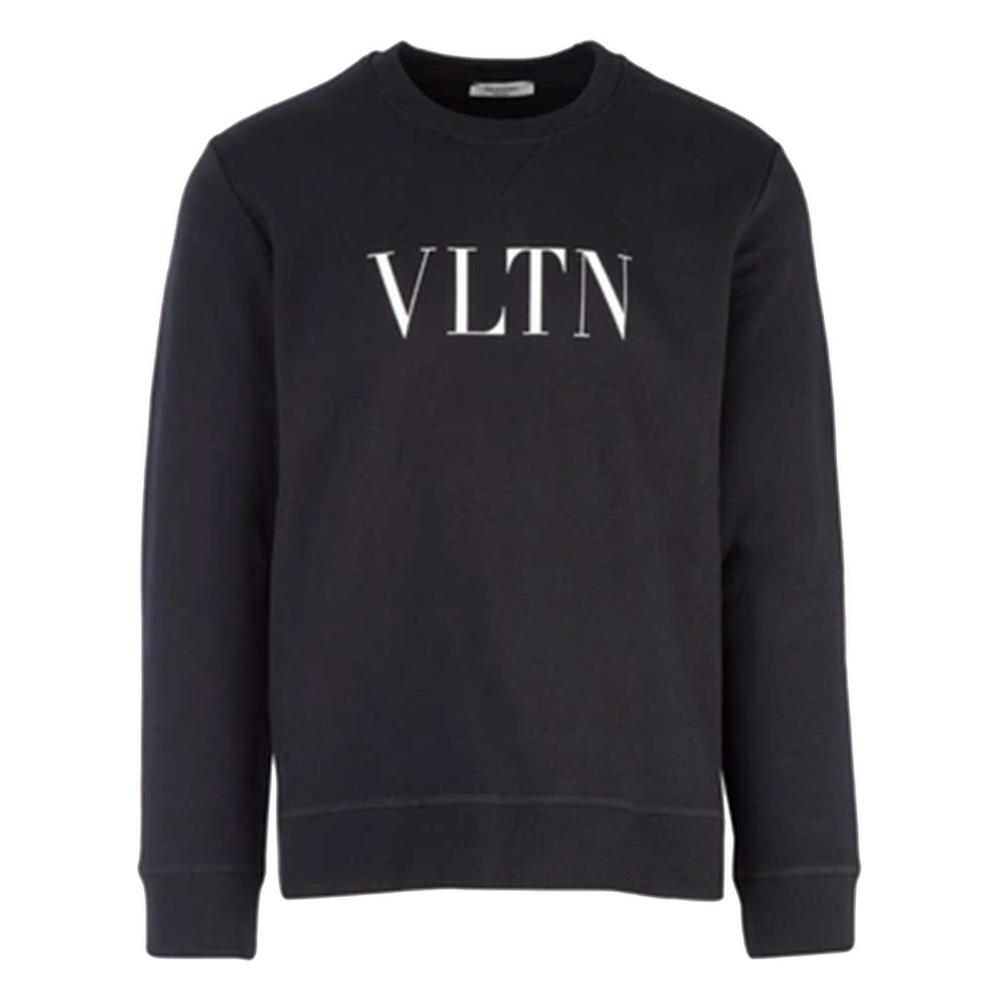 Valentino Black Cotton Sweater Valentino