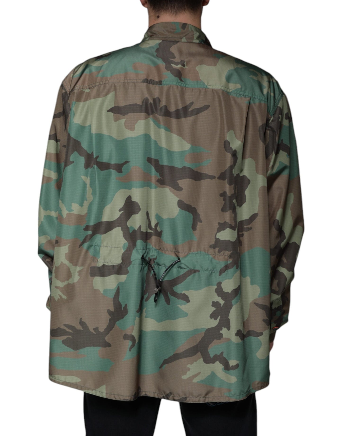 Dolce & Gabbana Multicolor Camouflage Button Down Shirt Dolce & Gabbana