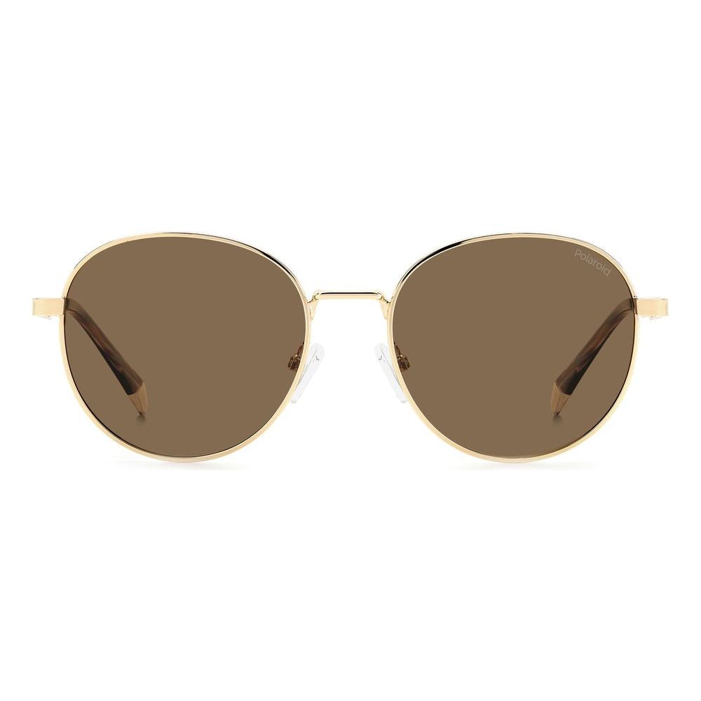 Polaroid Gold Metal Sunglasses Polaroid