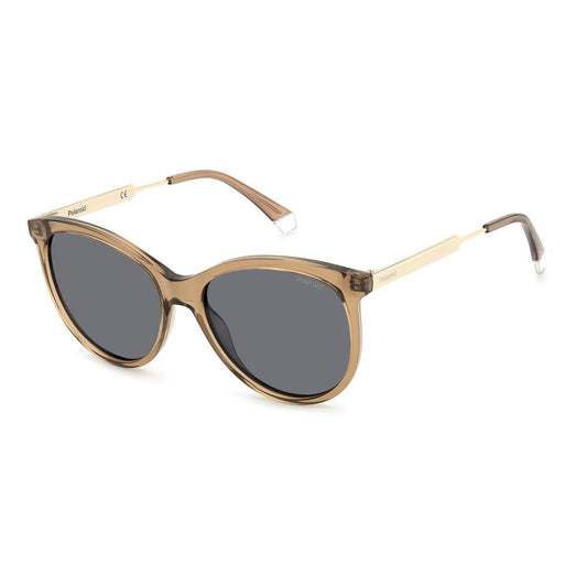 Polaroid Beige Resin Sunglasses Polaroid