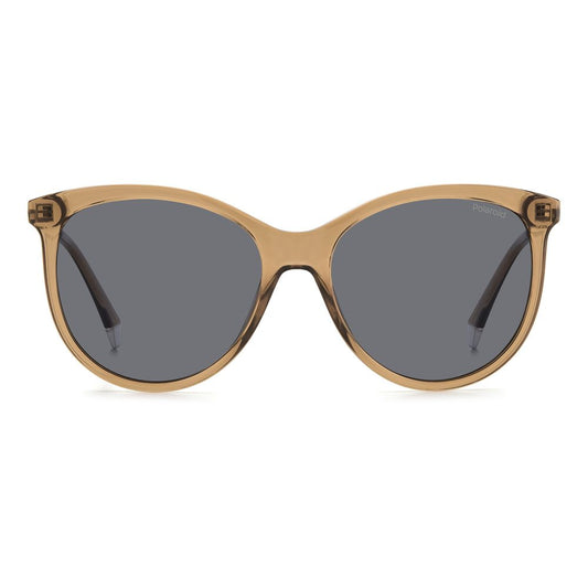 Polaroid Beige Resin Sunglasses Polaroid