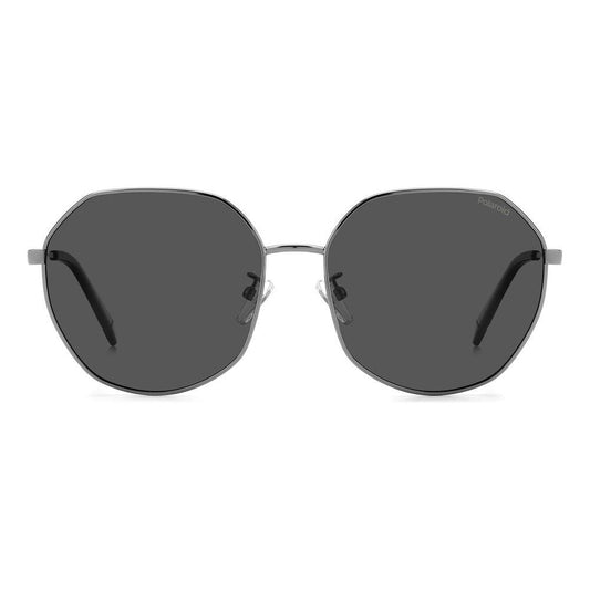 Polaroid Gray Metal Sunglasses Polaroid