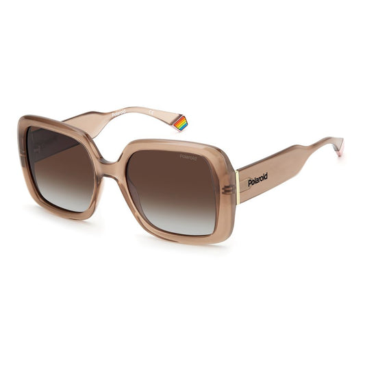 Polaroid Beige Resin Sunglasses Polaroid