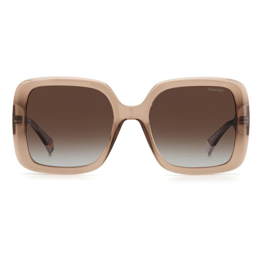 Polaroid Beige Resin Sunglasses Polaroid