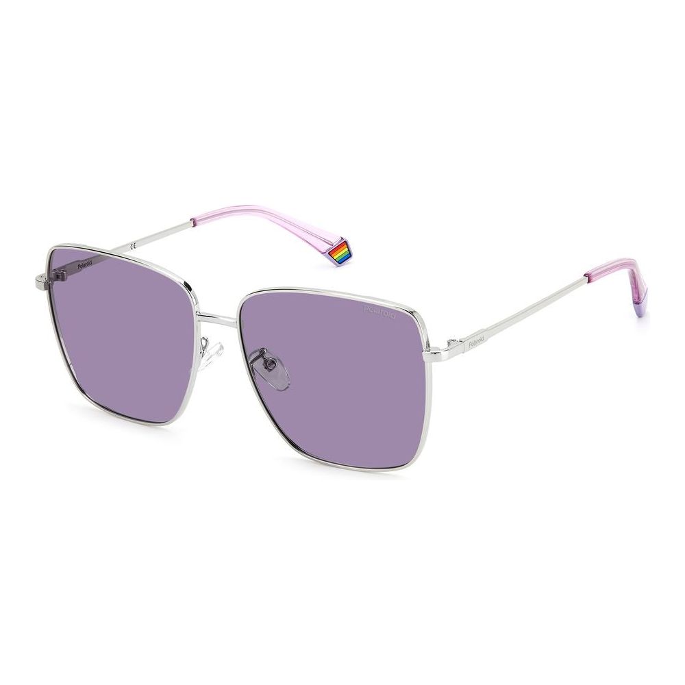 Polaroid Gray Metal Sunglasses Polaroid