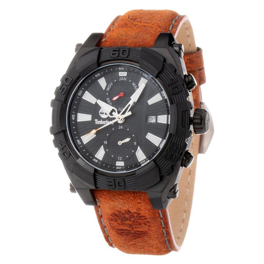 Timberland Brown Leather Watch Timberland