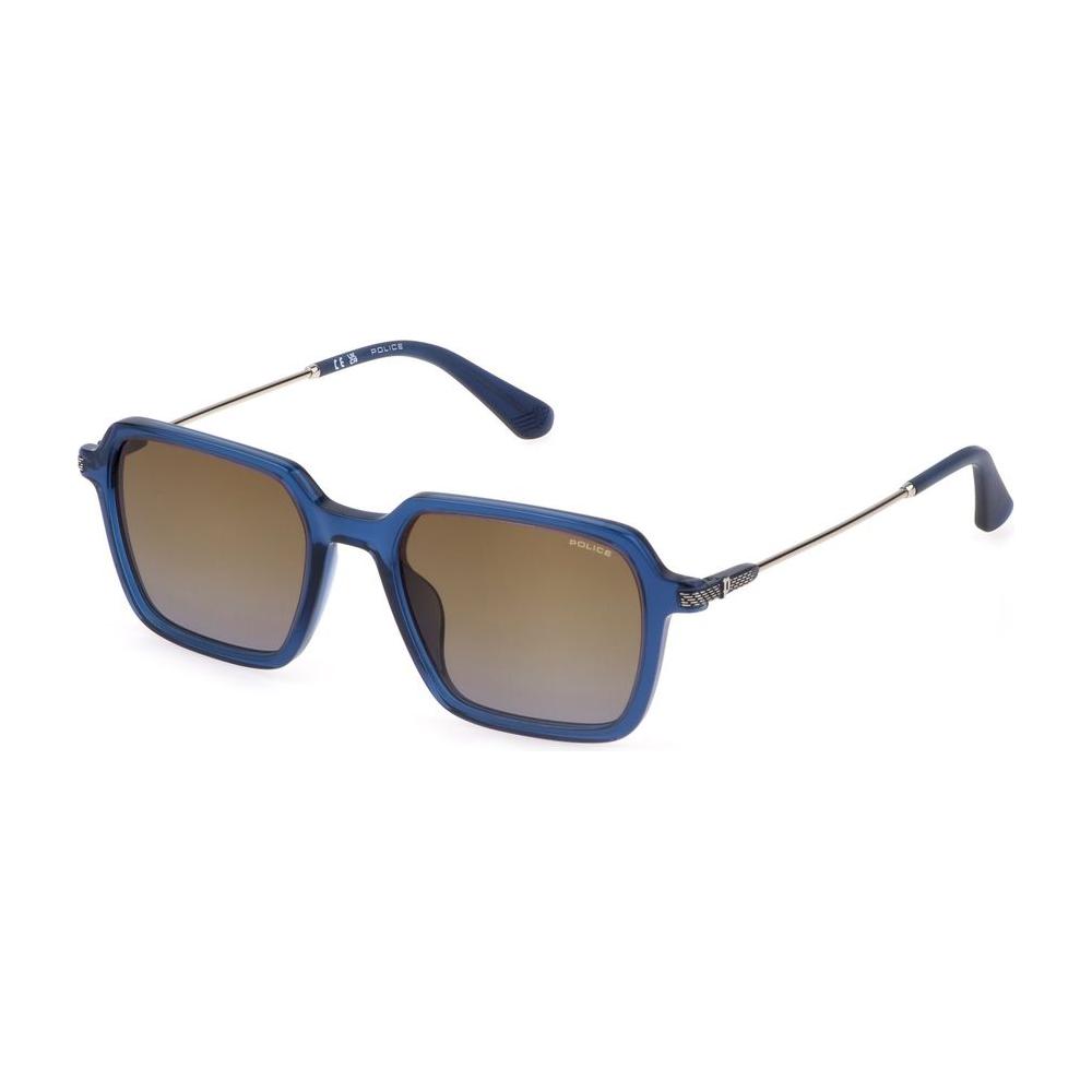 Police Blue Plastic Sunglasses Police