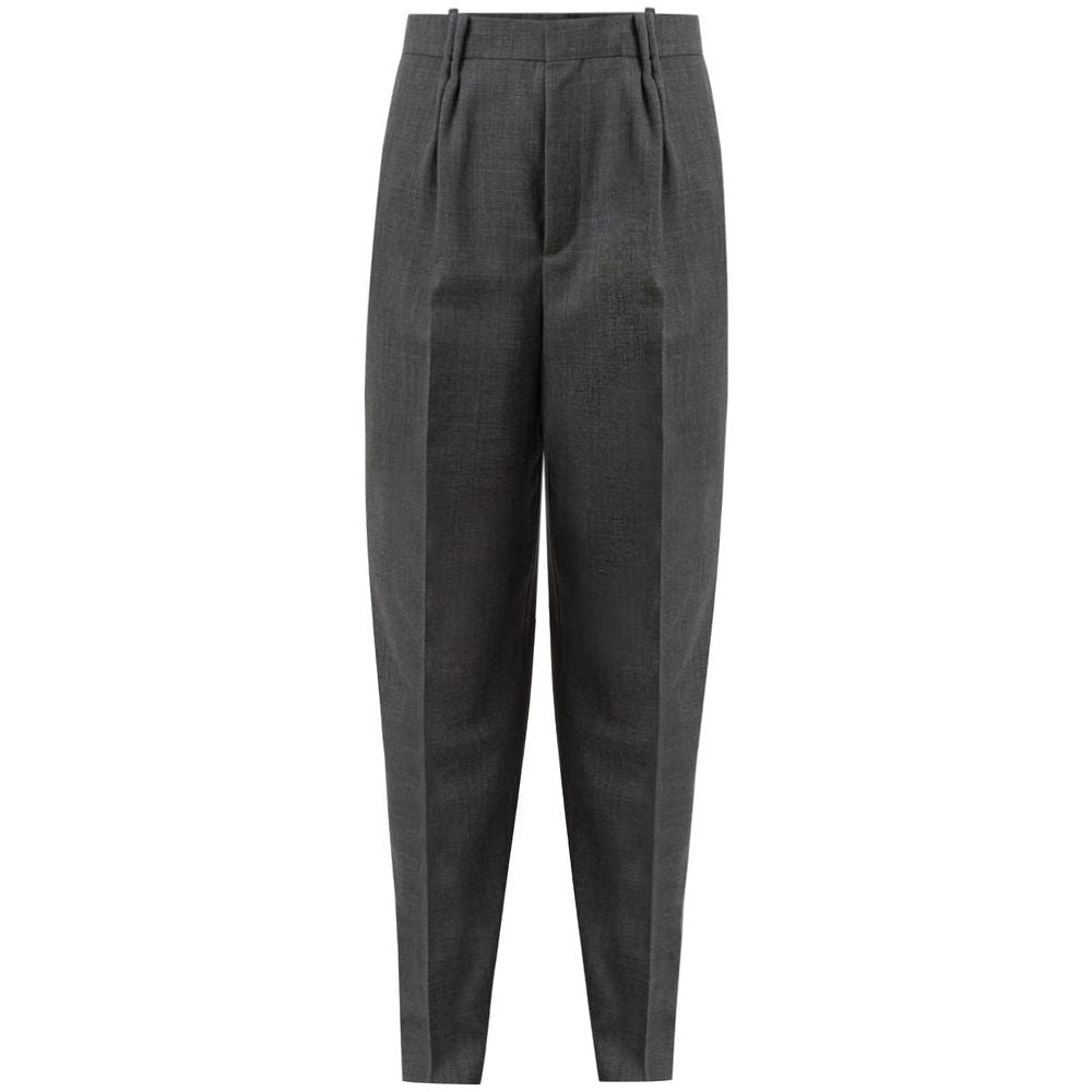 Dior Gray Wool Vergine Jeans & Pant Dior