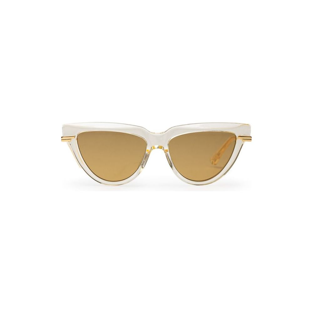 Bottega Veneta Beige Acetate Sunglasses Bottega Veneta