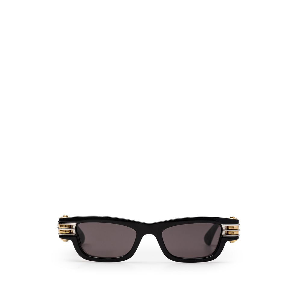 Bottega Veneta Black Acetate Sunglasses Bottega Veneta