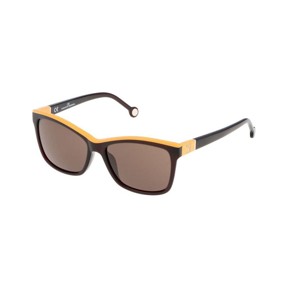 Carolina Herrera Brown Acetate Sunglasses Carolina Herrera