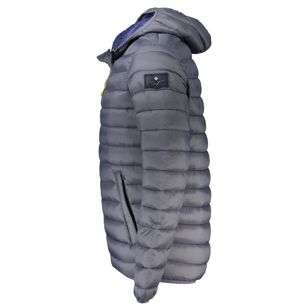 Armata Di Mare Gray Polyamide Jacket Armata Di Mare