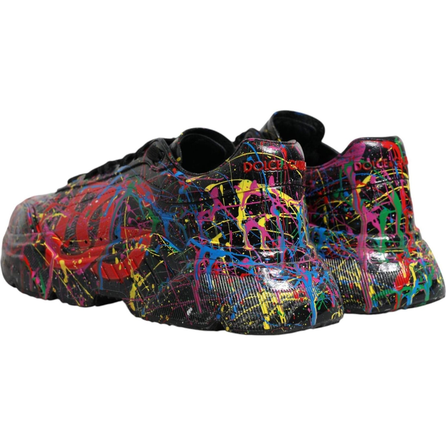 Dolce & Gabbana Multicolor Logo Daymaster Sneakers Shoes Dolce & Gabbana