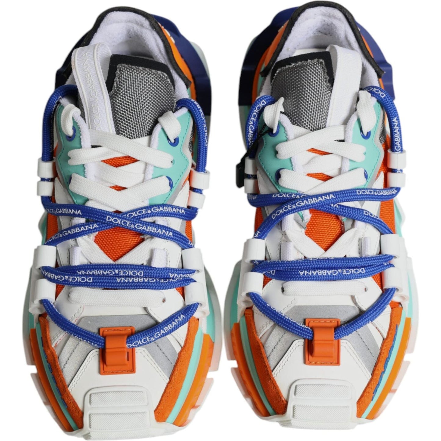 Dolce & Gabbana Multicolor Panelled Space Men Sneakers Shoes Dolce & Gabbana