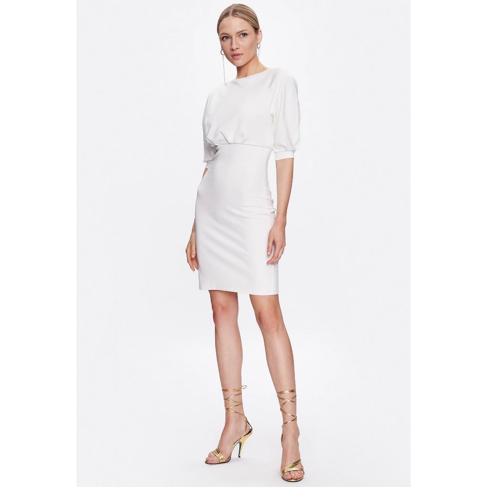 PINKO White Polyamide Dress PINKO