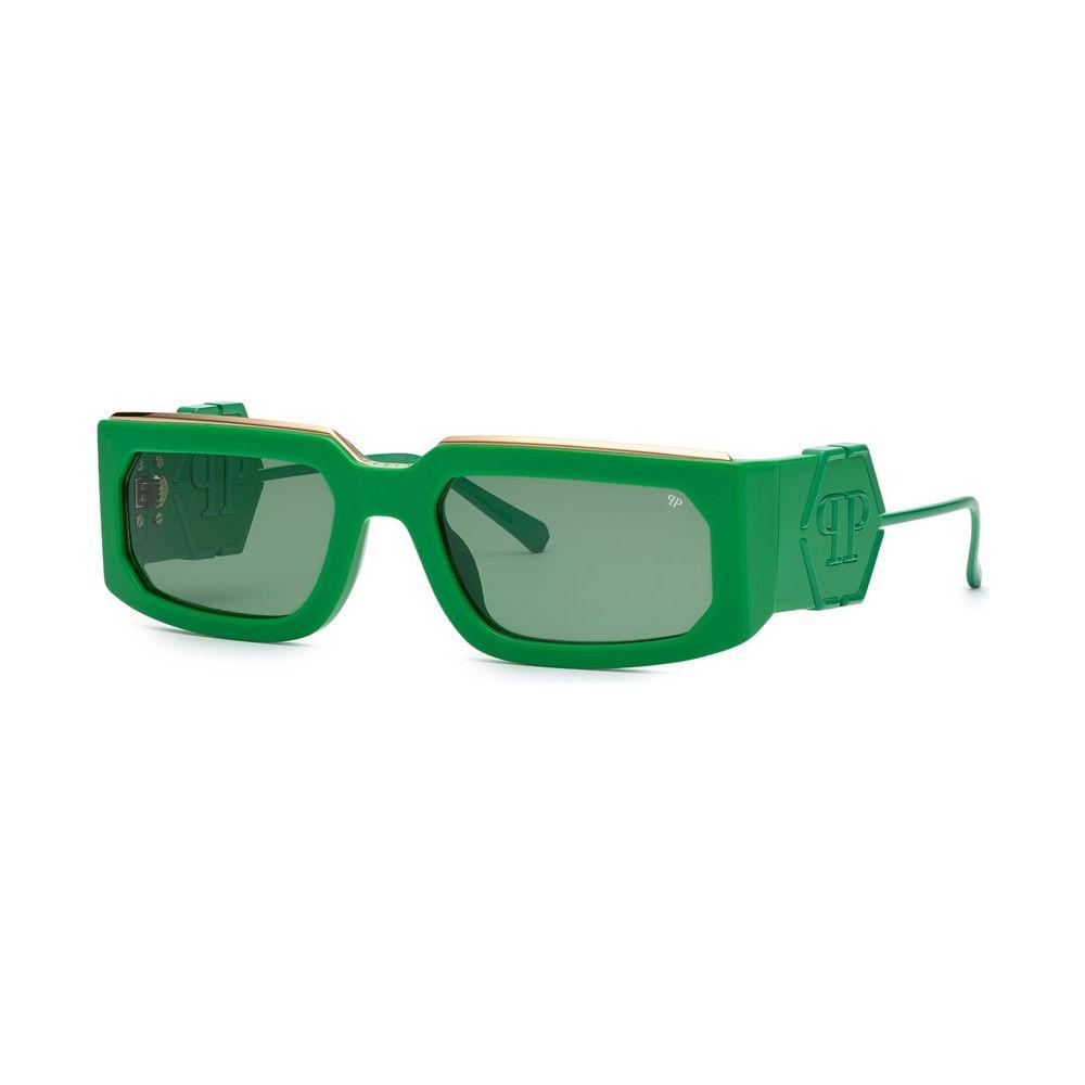 Philipp Plein Green Acetate Sunglasses Philipp Plein