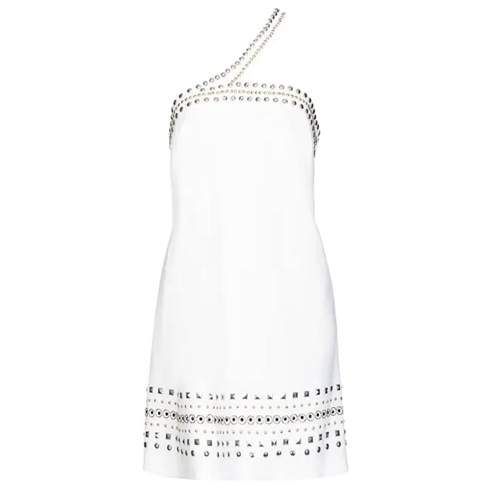 PINKO White Polyester Dress PINKO