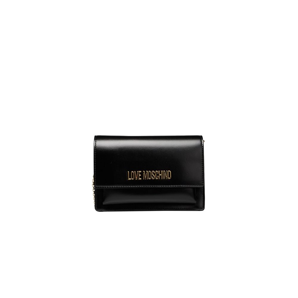 Love Moschino Black Polyethylene Crossbody Bag Love Moschino