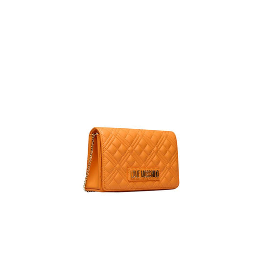 Love Moschino Orange Polyethylene Crossbody Bag