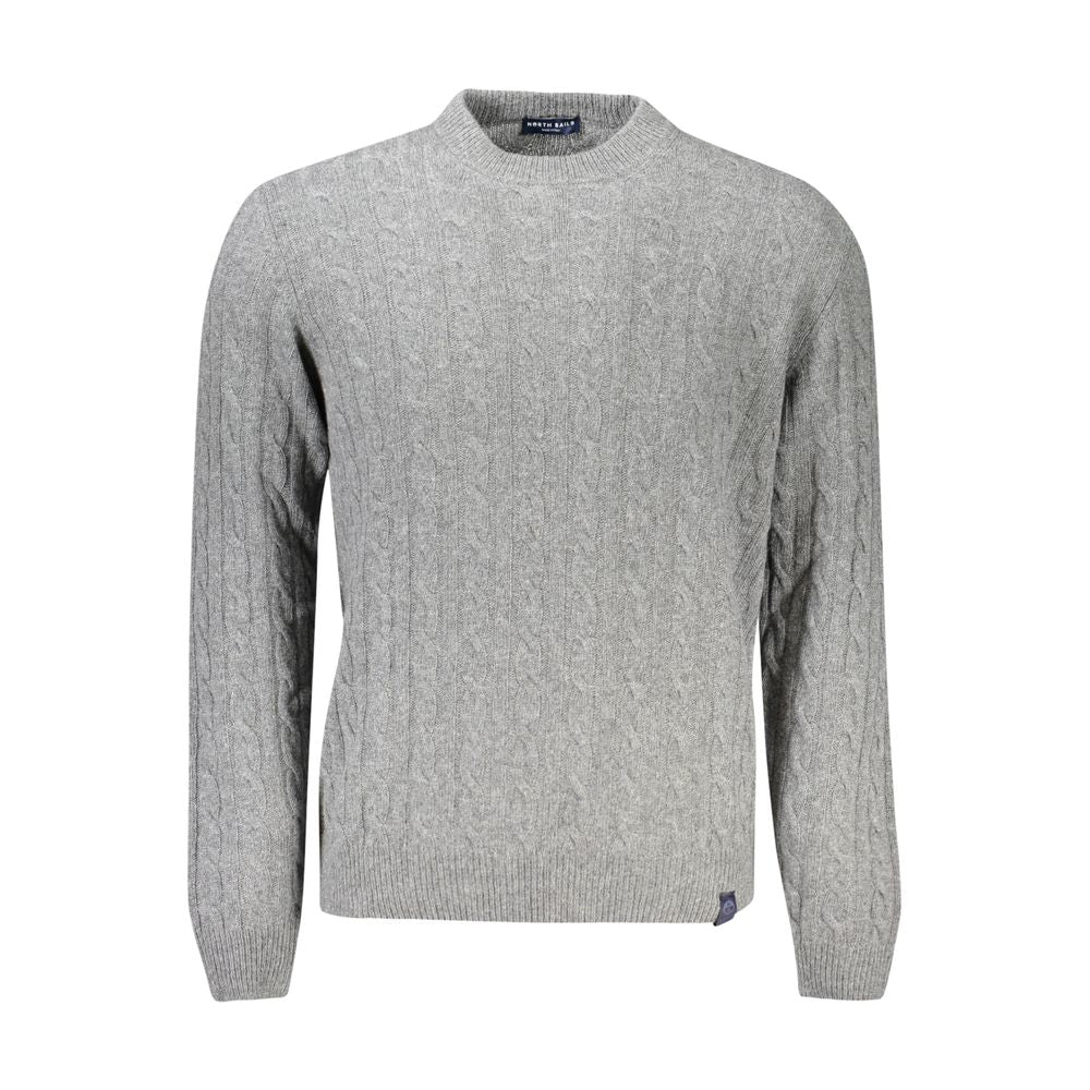 North Sails Gray Cashmere Sweater North Sails