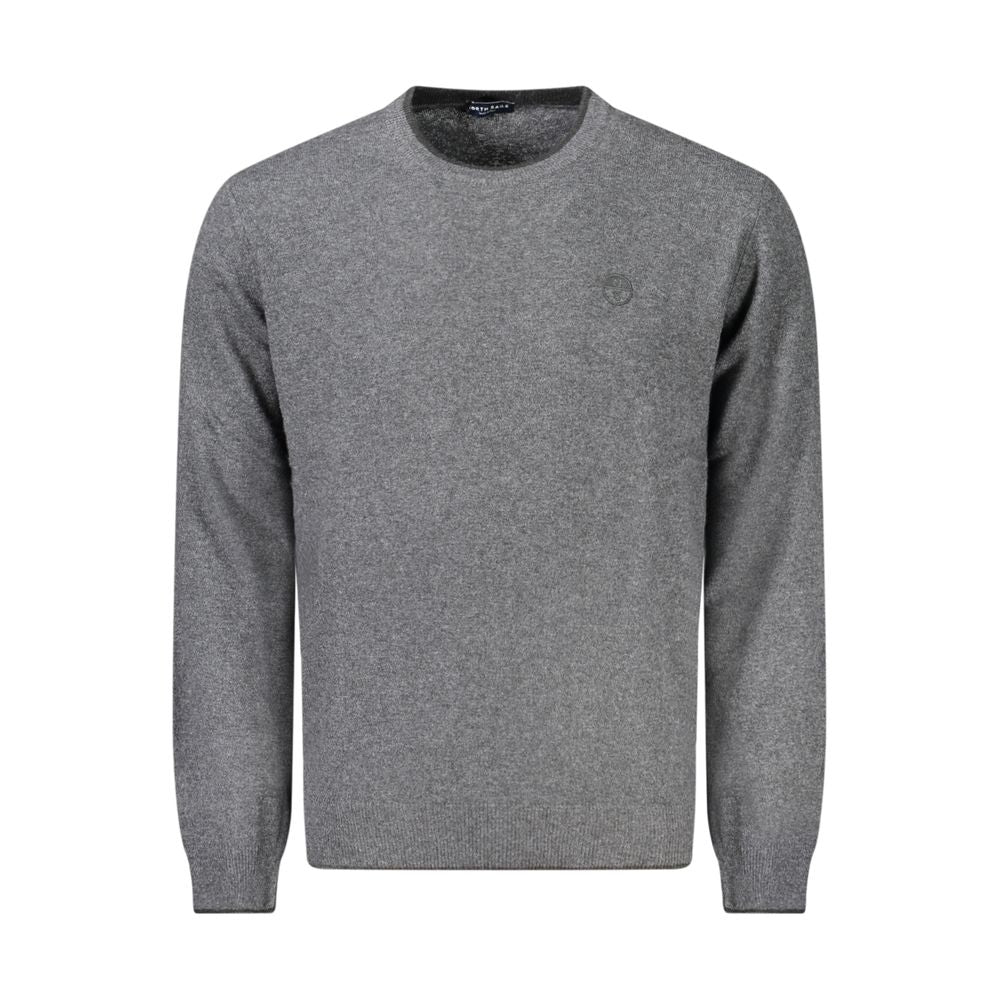 North Sails Gray Cashmere Sweater North Sails