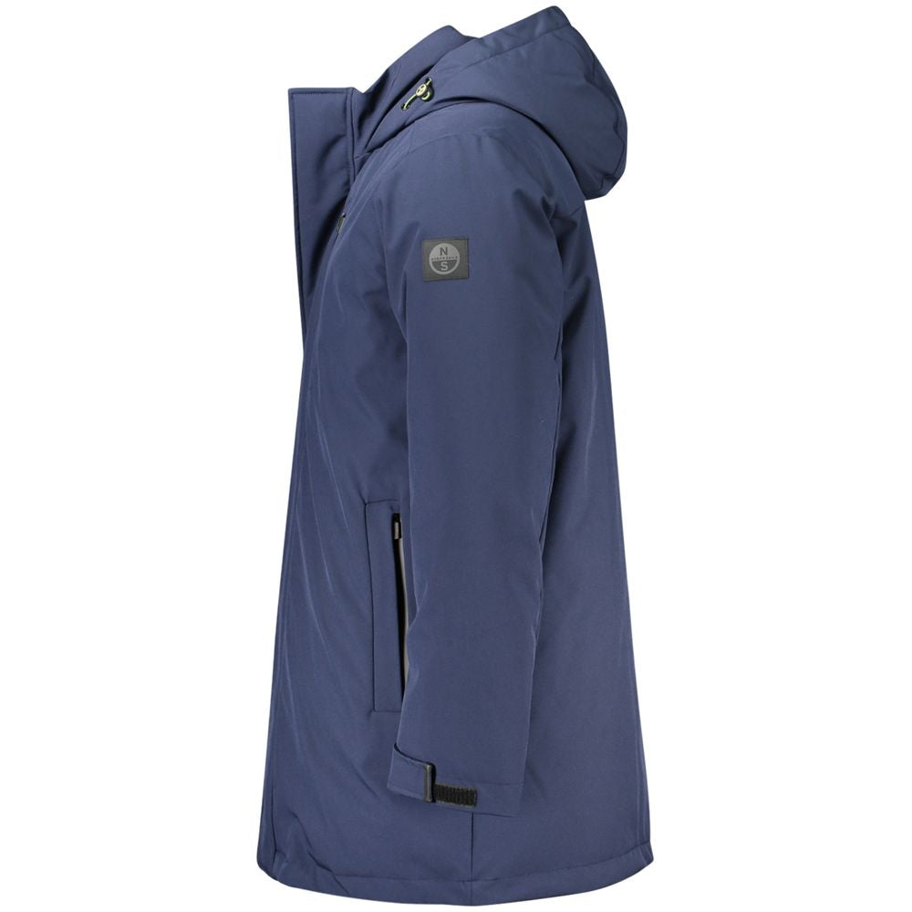 North Sails Blue Polyester Jacket North Sails