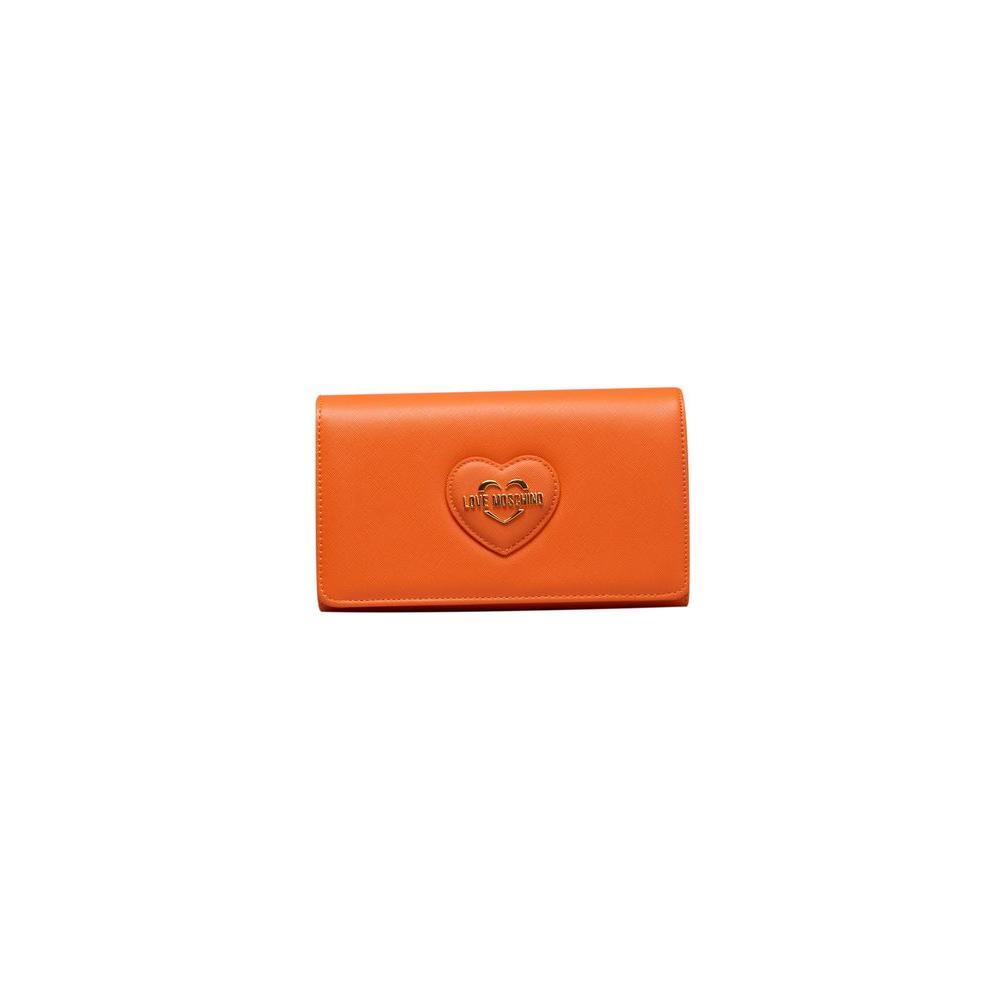 Love Moschino Orange Polyethylene Crossbody Bag Love Moschino