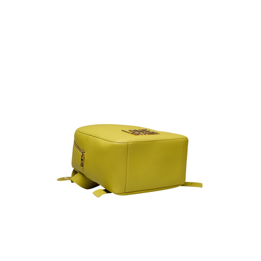 Love Moschino Yellow Polyethylene Backpack Love Moschino