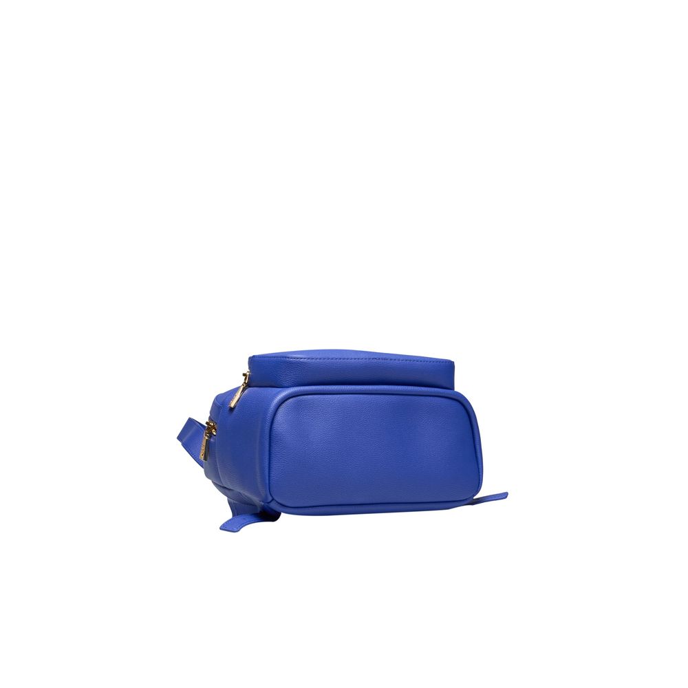 Love Moschino Blue Polyethylene Backpack Love Moschino