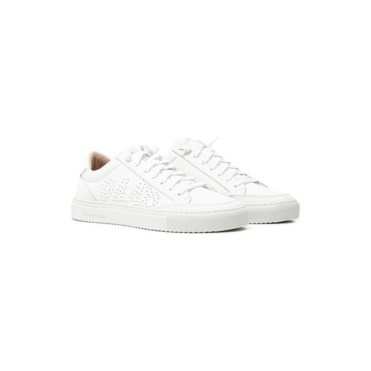 P448 White Leather Sneaker