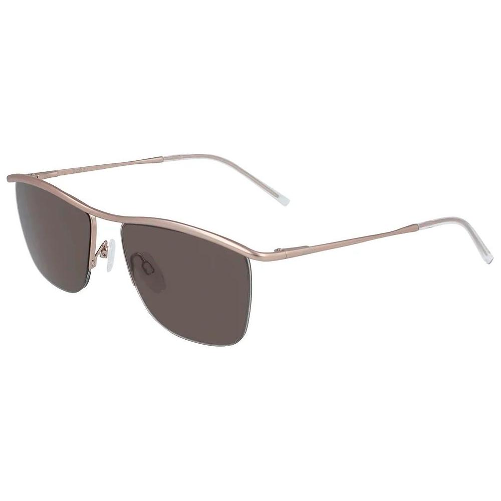 DKNY Rose Gold Metal Sunglasses